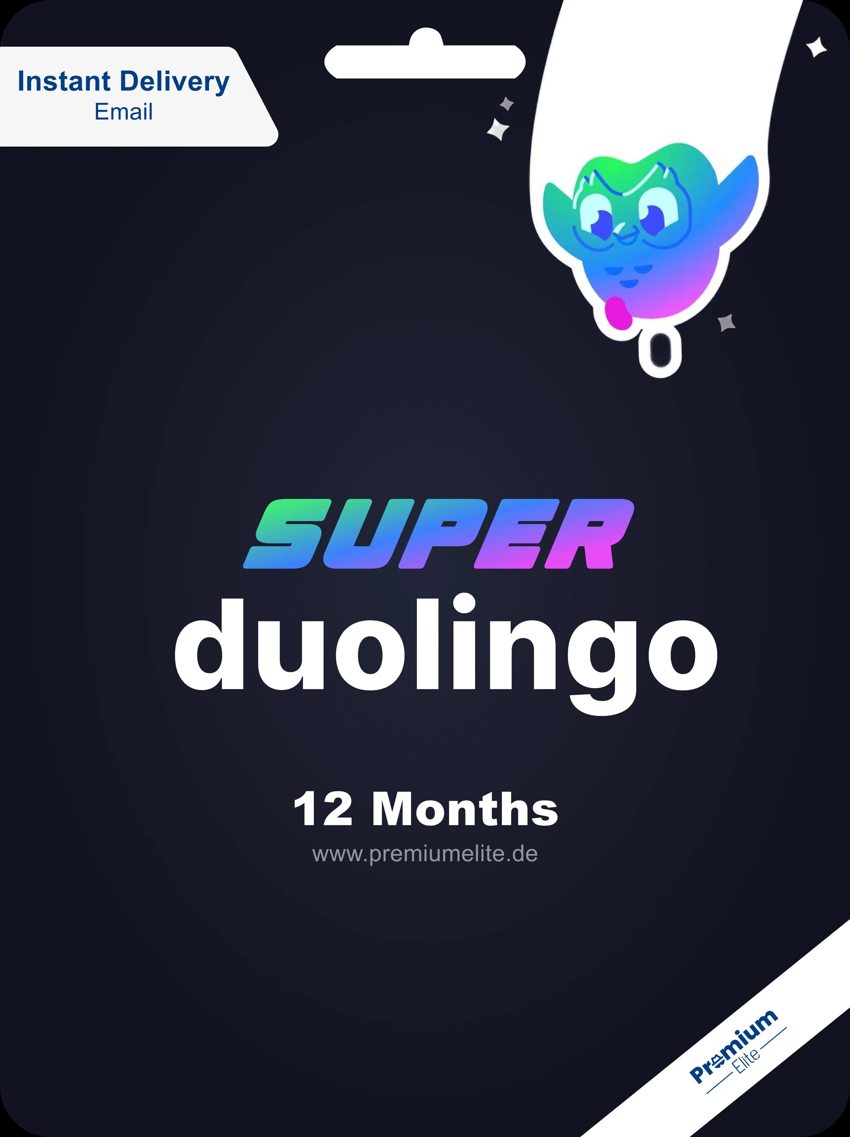 Duolingo Super 12 Months | Unlimited hearts, no ads, instant delivery 🚚