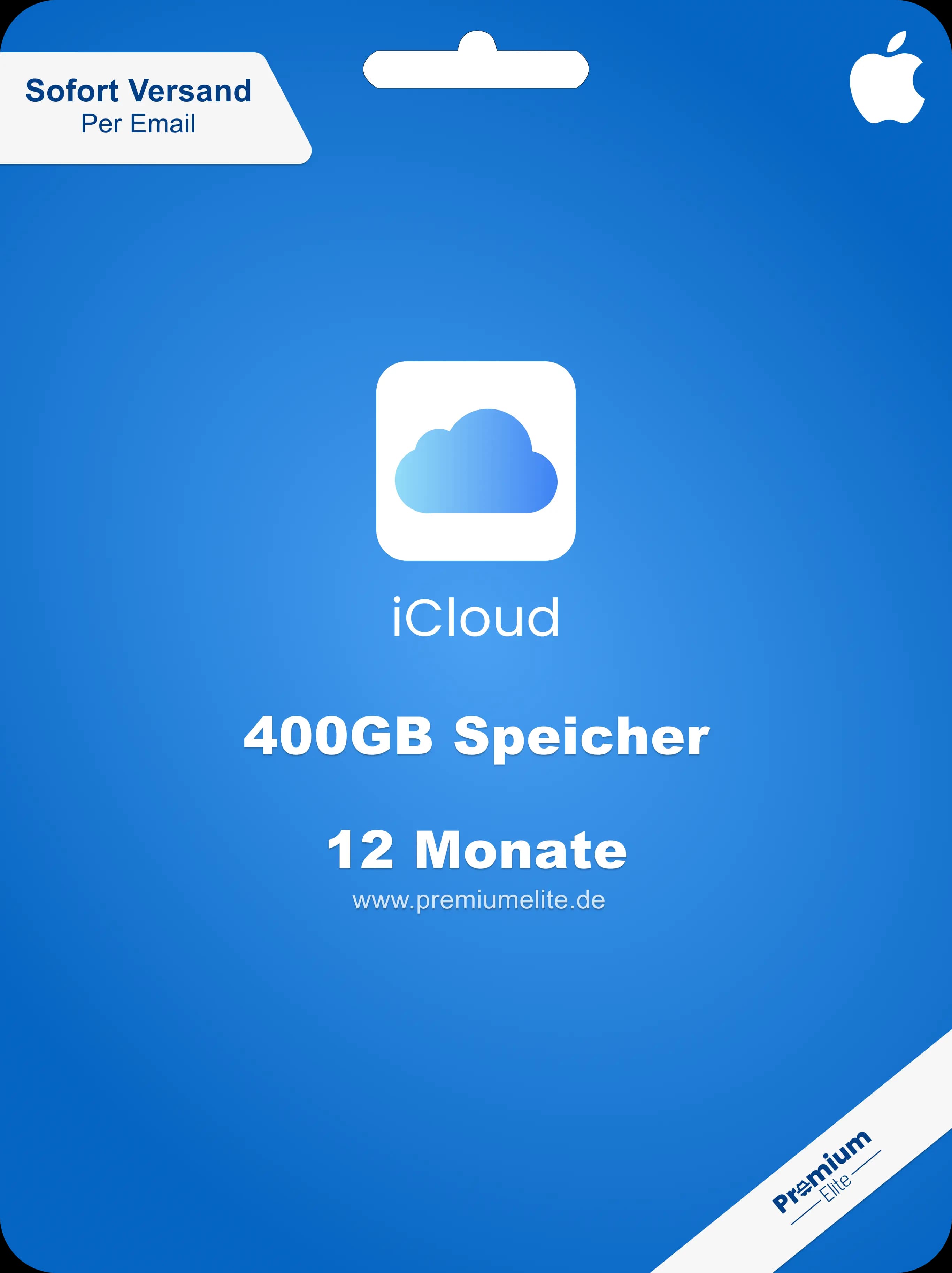 iCloud Storage | 400 GB for 12 Months | Family invite via link, instant email delivery ⚡️